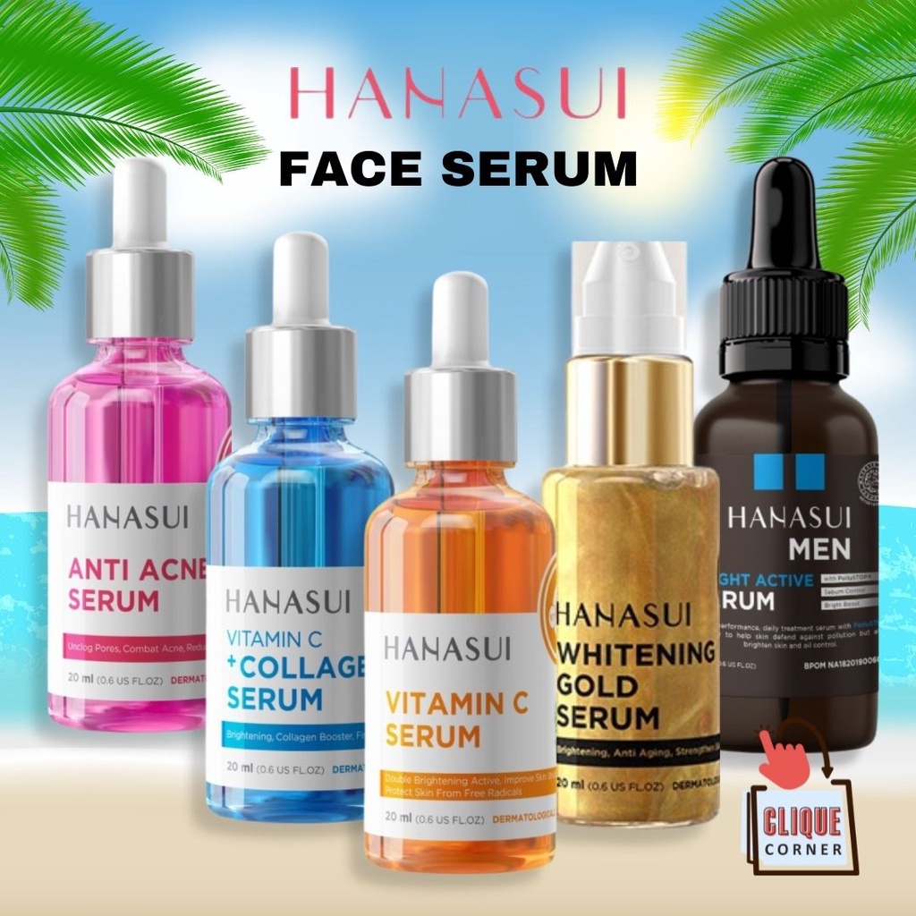 Jual HANASUI Serum Vit C + Collagen Serum Anti Acne Serum Vitamin C