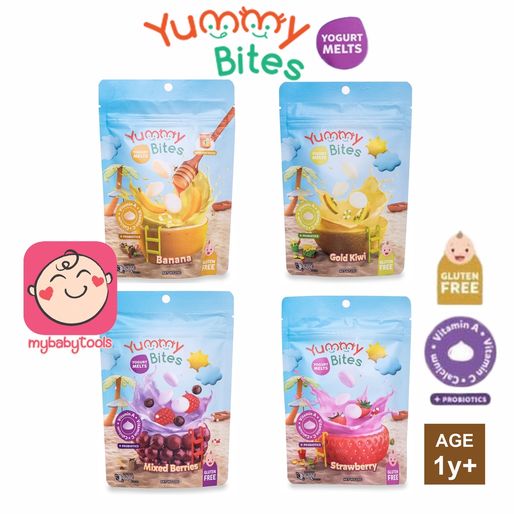 YUMMY BITES YOGURT MELT 20GR