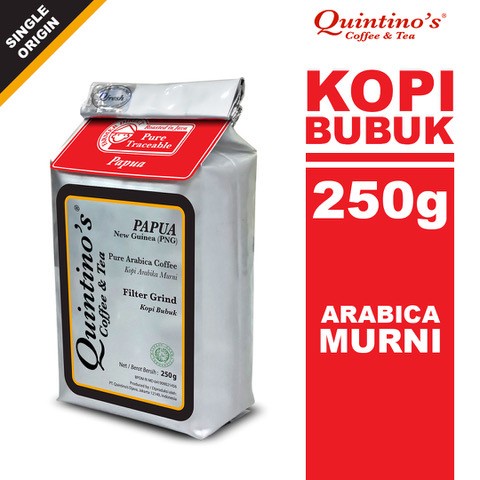 

vf0100f Quintino'S Papua Filter Grind 250 Gr Ds20X11
