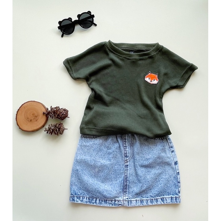 skirt denim | rok jeans anak | rok jeans | rok anak