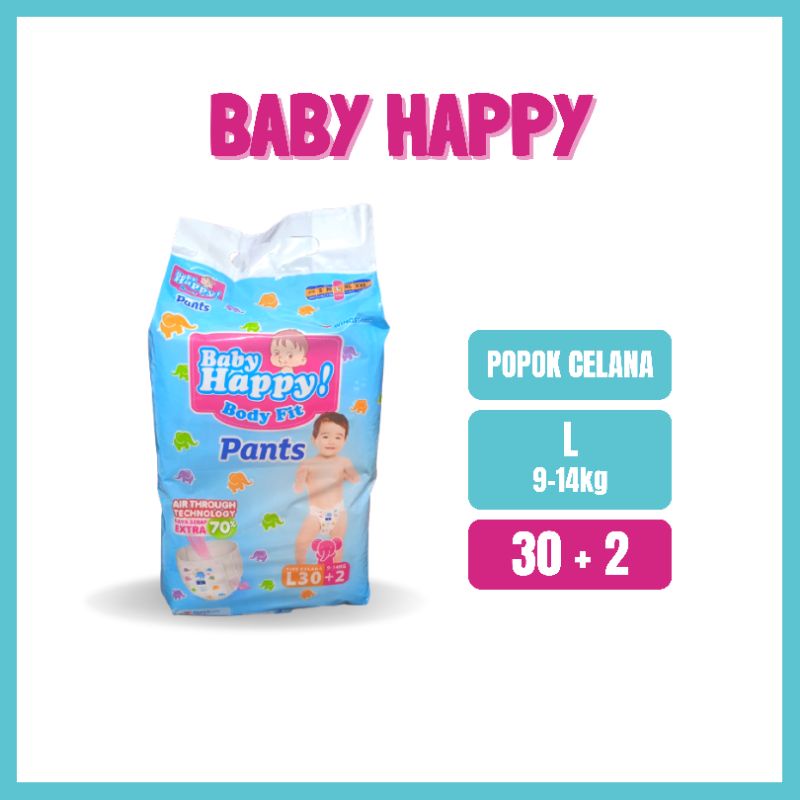 Baby Happy Popok Bayi Baru Lahir Pampers Baby Happy L Pempes Baby Happy  Pampers New Born Baby Happy Pants