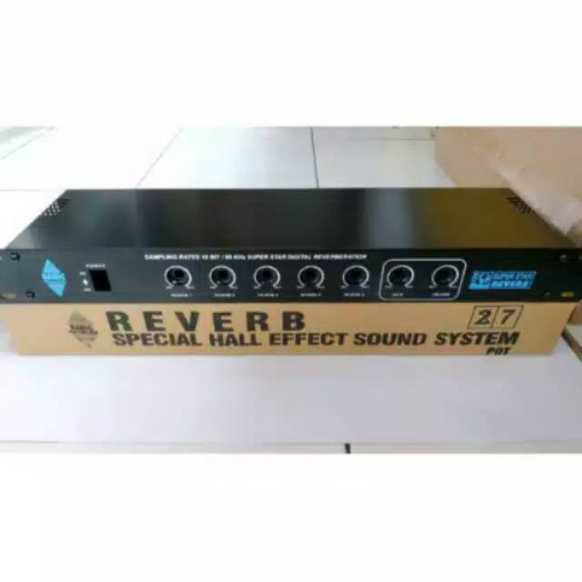 Bok untuk kit echo Reverb 7 potensio