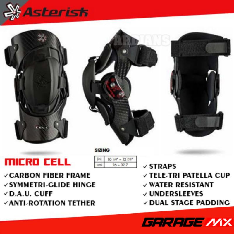 KNEE BRACE PELINDUNG LUTUT ANAK ASTERISK MICRO CELL