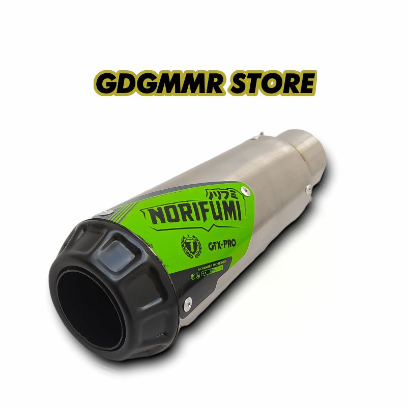 Silincer Knalpot Racing Norifumi GTX Pro