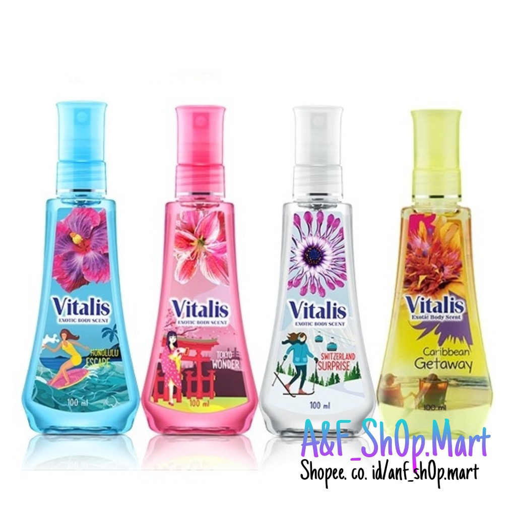 VITALIS EXOTIC BODY SCENT 100ml - Parfum Vitalis