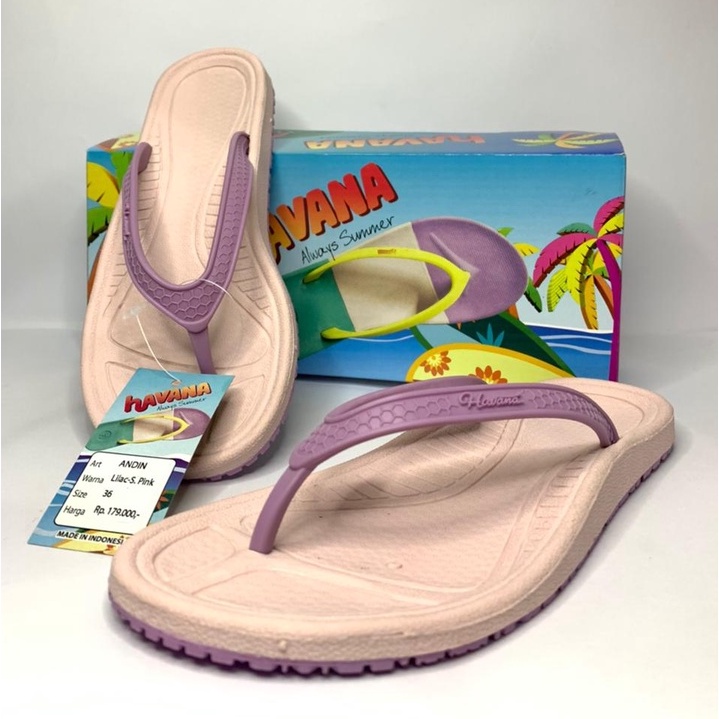 Sandal Havana Jepit Wanita Sendal Japit Rumah Wanita Terbaru Sandal Cewek Andin Hawaii Slide