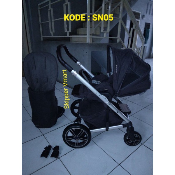(HARGA NETT) Stroller Stroler NUNA MIXX SUITED COLLECTION not MIXX 2 Preloved