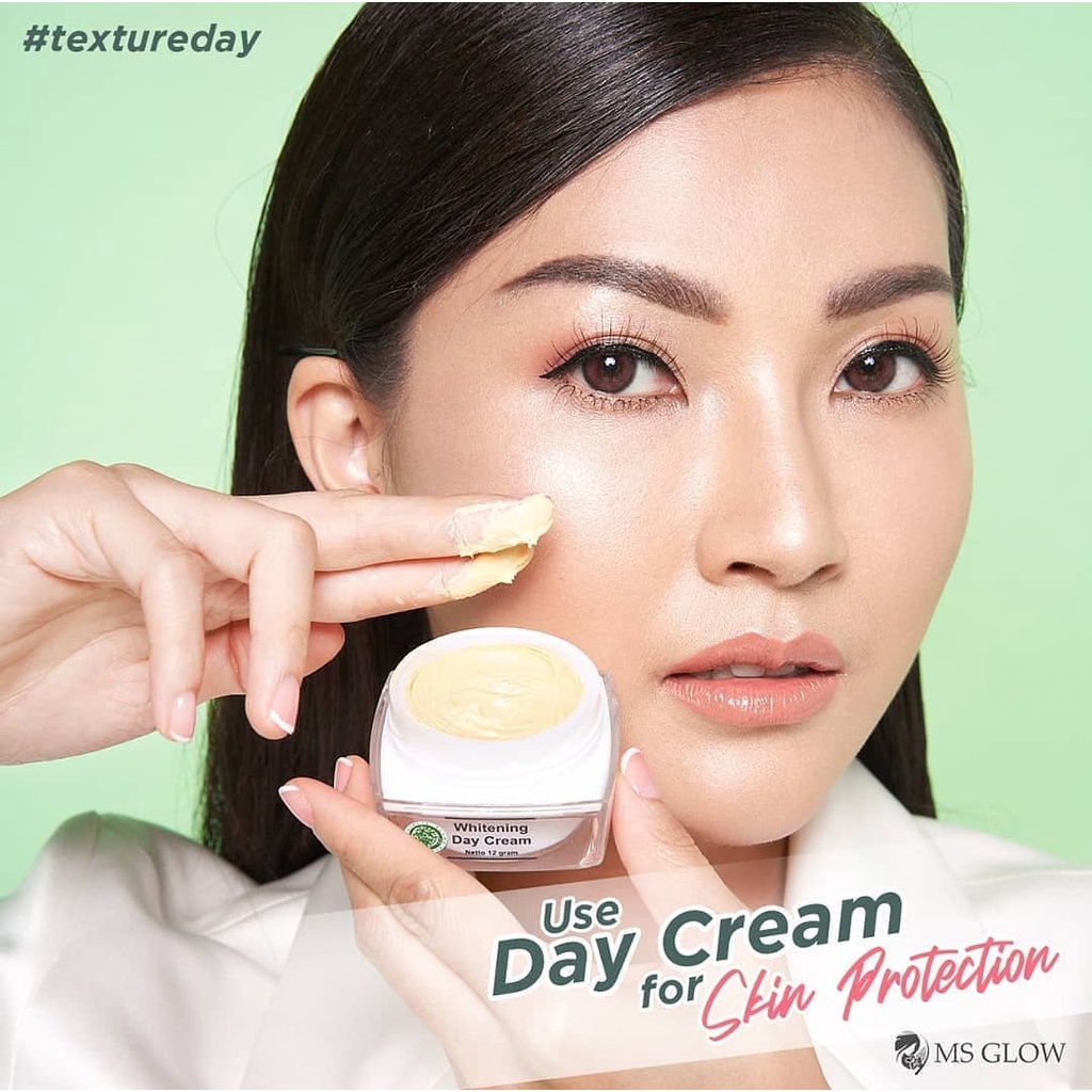 MS GLOW Whitening Day Cream / Whitening Daily Bb Cream / Acne Daily Bb Cream / SunWhite Daily Cream / SunGlow Daily Cream12gr