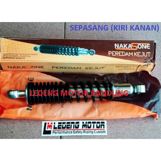 Nakasone Shockbreaker Tiger Honda GL Pro Megapro Per Shock Belakang Hitam