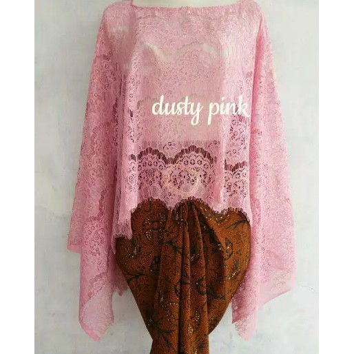 Atasan Kebaya Cape Brokat Modern / Kebaya Brukat Cape Varian Warna / Kebaya Kutubaru / Kebaya