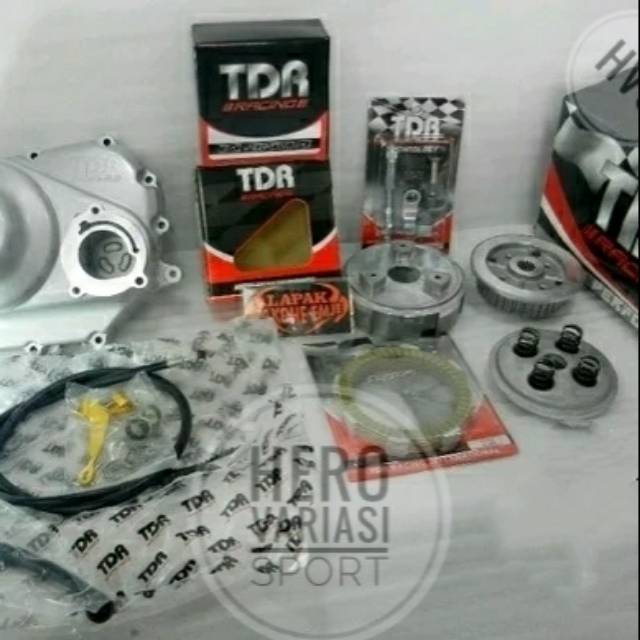 Bak Kopling TDR Original Thailand Vega Zr - Jupiter Z1 New - Set Lengkap Per Kampas Mangkok Bok