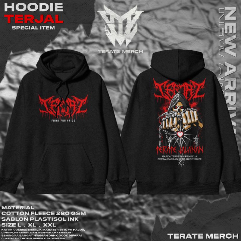 HOODIE TERJAL - HOODIE TERJAL TERBARU -  HOODIE/JAKET TERJAL - HOODIE KEREN - HOODIE KECE - HOODIE M