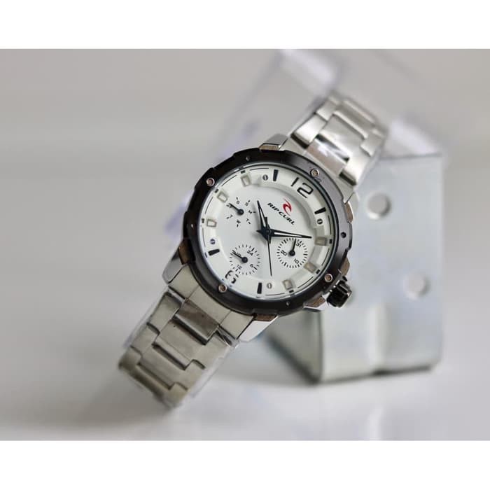 JAM TANGAN WANITA RIPCURL ORIGINAL RANTAI CHRONO ACTIVE ANALOG CEWEK ADA 4 WARNA COD MURAH