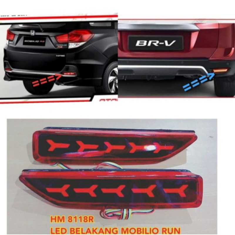 LAMPU LED BUMPER BELAKANG BRV/MOBILIO