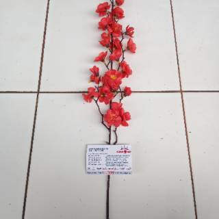 Bunga Hias Sakura per Tangkai Buatan Plastik Imitasi Palsu Bunga Hias Sakura per Tangkai Buatan Plastik Imitasi Palsu