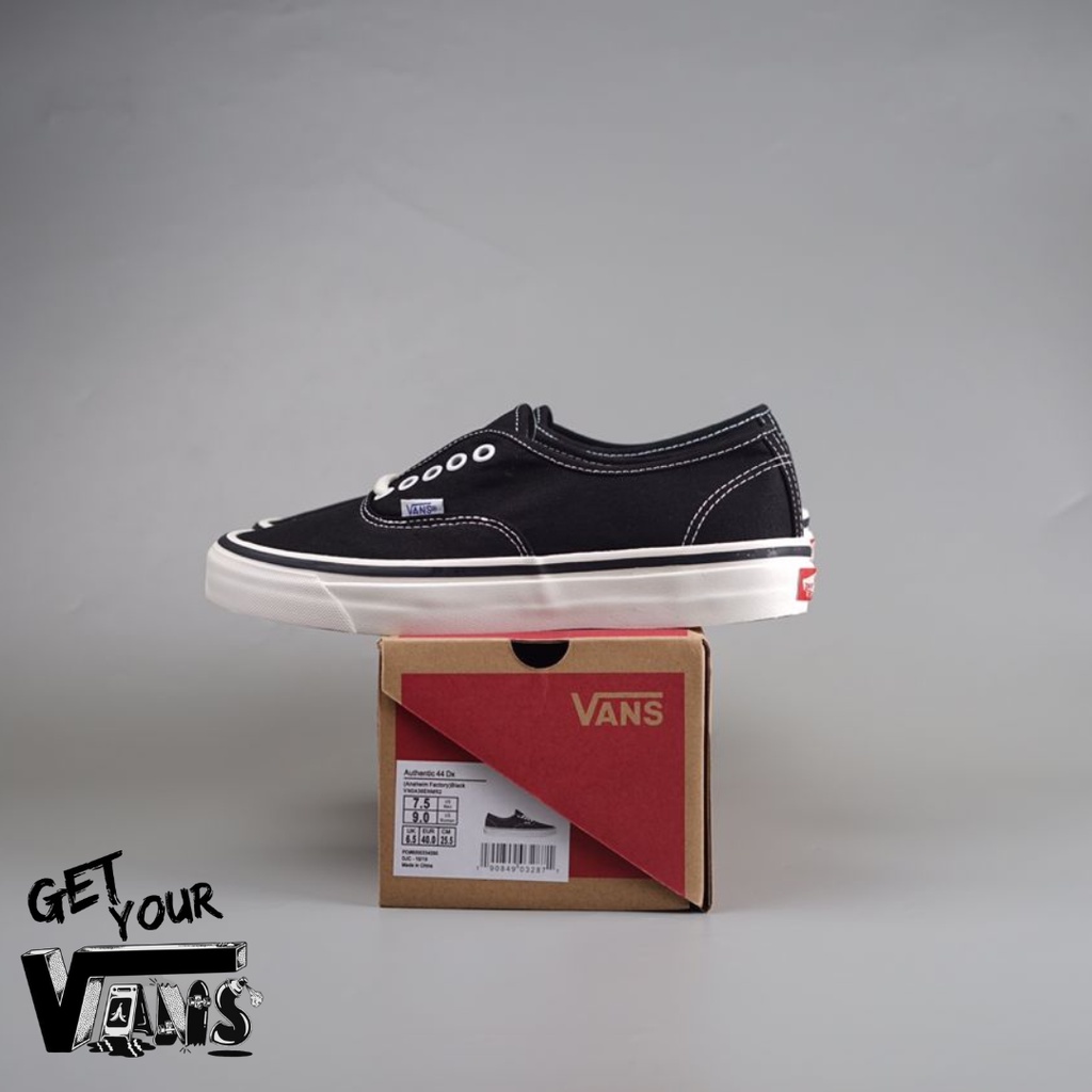 Vans Authentic 44 DX Anaheim Black White 100% Original