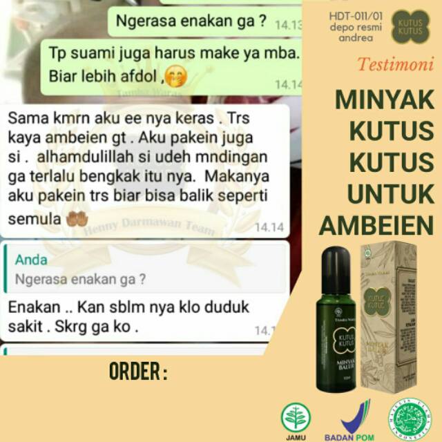 Jual Minyak Kutus Kutus Original Untuk Mengobati Ambeien Indonesia Shopee Indonesia