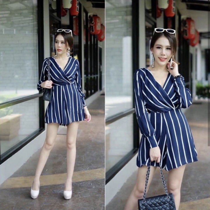 [GLFK] Jumpsuit Wanita Terbaru 2023 / Overall Jumpsuit / Jumpsuit Wanita / Jumpsuit Salur Elegant