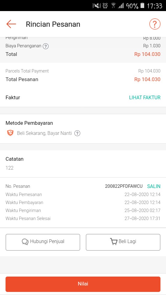 Bb Neco Kotak 113 / 122