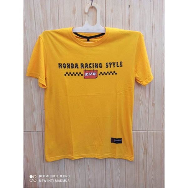 KAOS PRIA HONDA RACING HONDA CB / NYEBE KAOS DISTRO