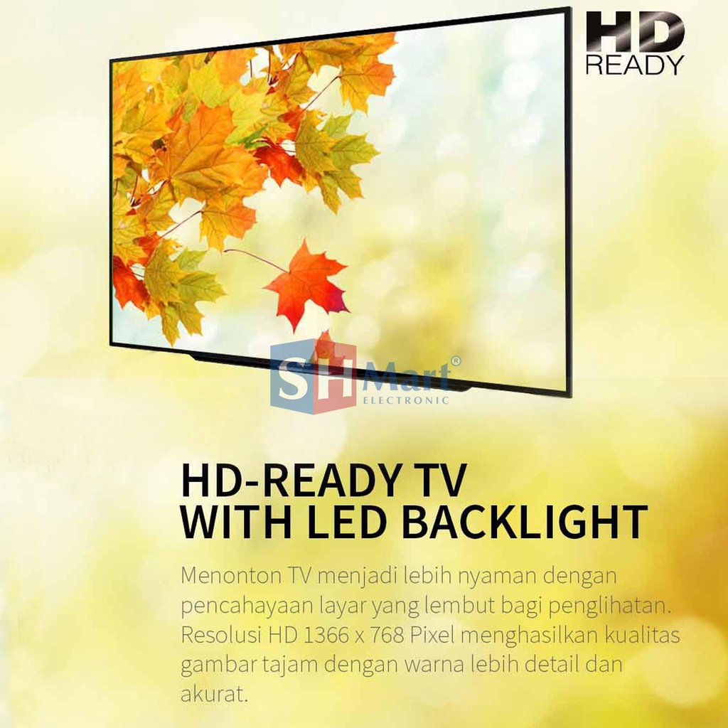 TV SHARP 32 INCH 2T-C32DC1I / 32DC1I / 32DD1i DIGITAL TV GARANSI RESMI