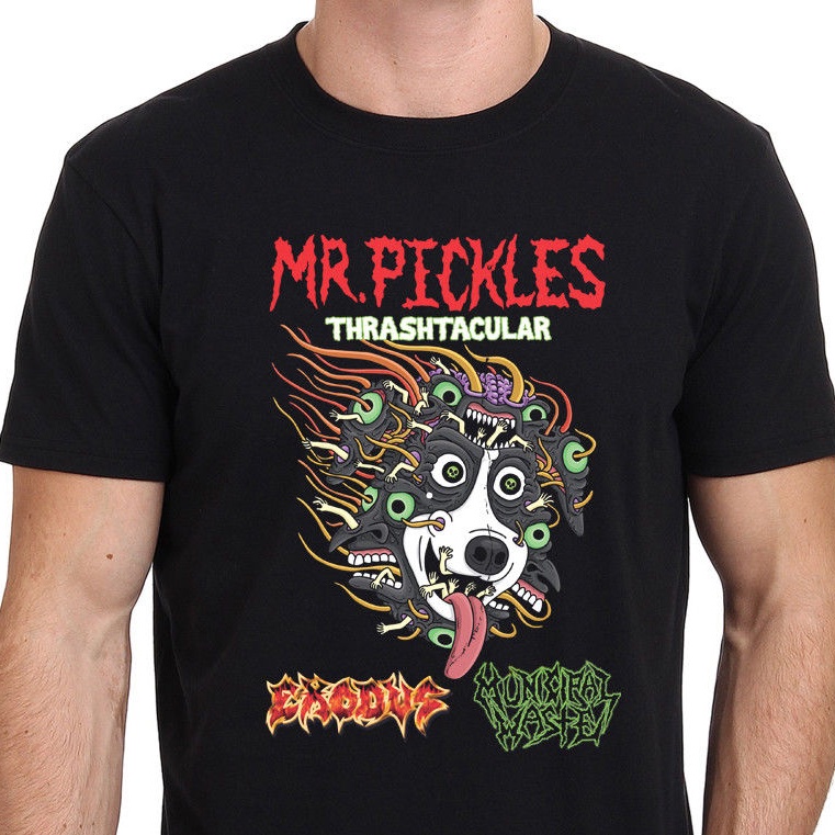 MR PICKLES Thrashtacular Exodus Tour 2018 TSHIRT