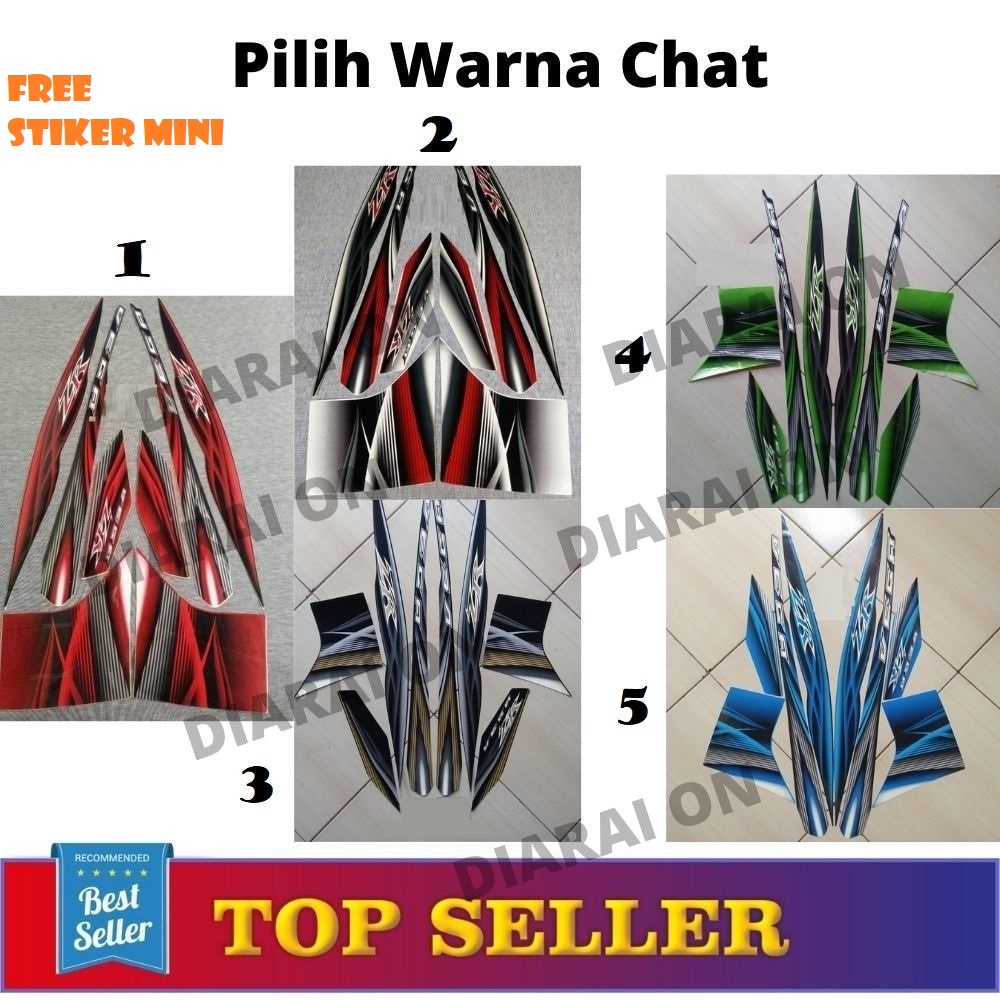 striping Sticker motor Vega ZR - Vega 2012 Murah