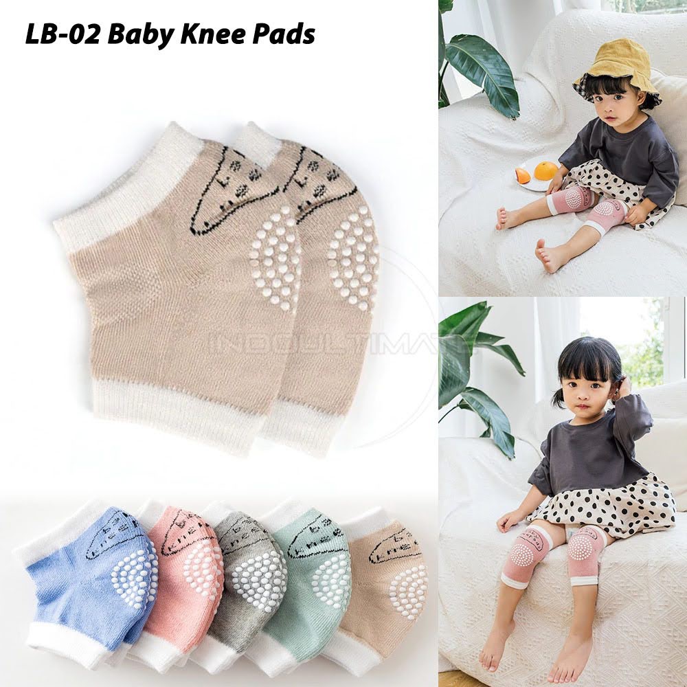 Pelindung Lutut Bayi Merangkak LB-02 Pengaman Lutut Bayi Baby Knee Protector Deker Pelindung Lutut Anak Belajar Jalan Pelindung Siku Tangan Kaki Anak Bayi Balita