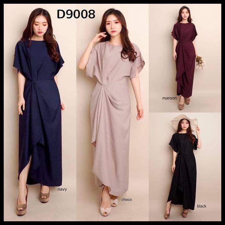 Kode : #D9008 Raisa Ruffled Maxi Dress