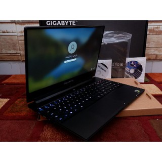 Gigabyte AERO 15X i7-7700HQ GTX1070 500GB SSD EVO Lengkap