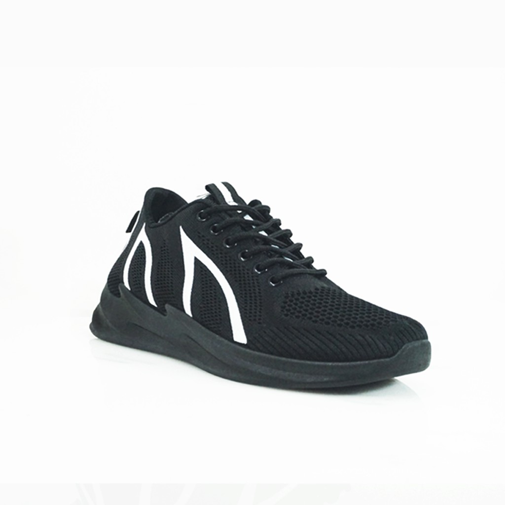 Sepatu sneakers pria Dane And Dine S0153 Hitam