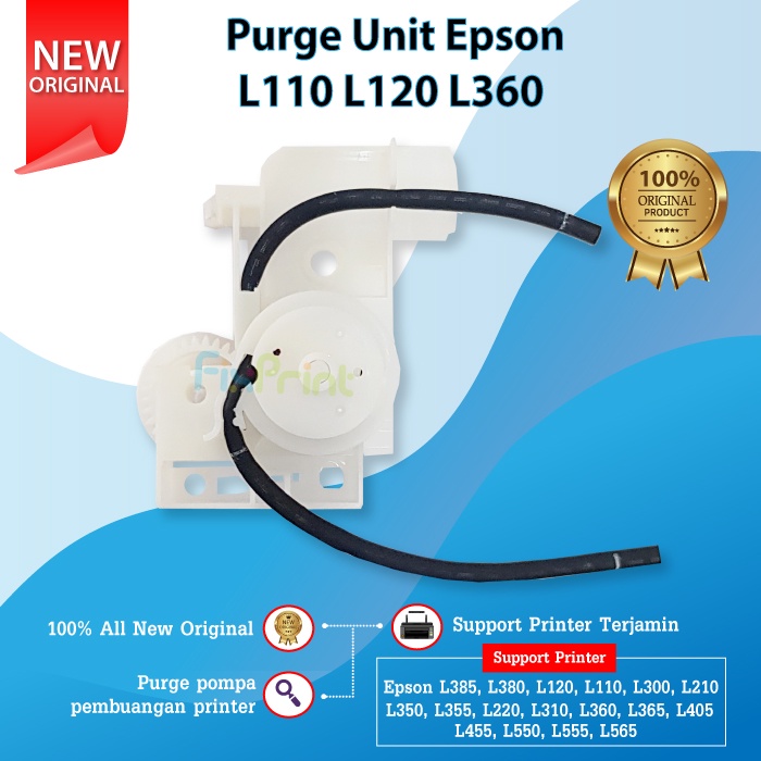 Purge Unit Epson Pompa Pump Tinta Ink Printer L110 L120 L121 L210 L220 L300 L310 L350 L355 L360 L365 L380 L385 L405 L485 L550 L555 L565