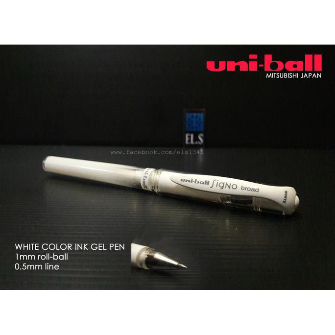 

Uni-ball Signo Broad Pen Gel White