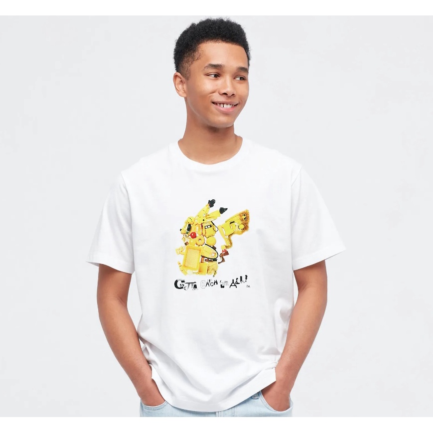 Uniqlo UT Pokemon Meets Artist Lengan Pendek XL