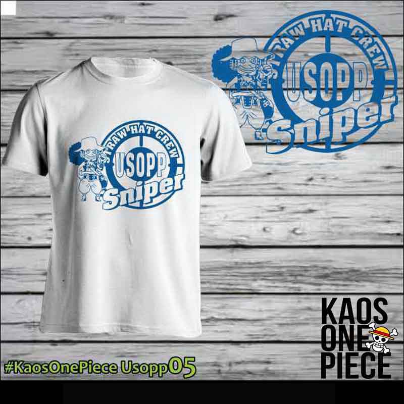 Kaos Mugiwara Pirates Usopp 05