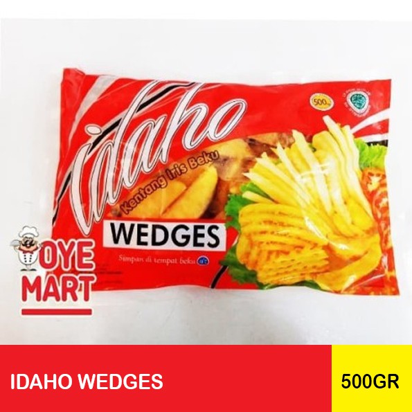 WEDGES IDAHO 500GR KENTANG GORENG BEKU FRENCH FRIES