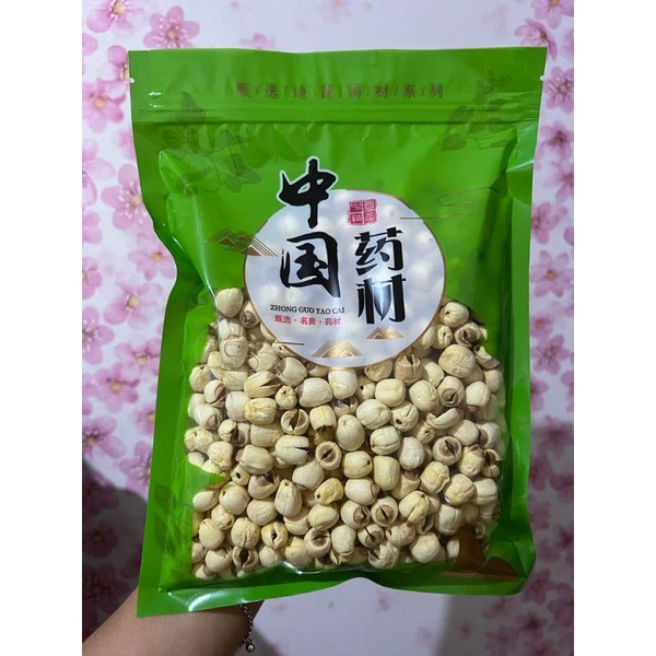 

Lian zi 蓮子 500gr / Lotus seeds/ biji teratai / Lian ce