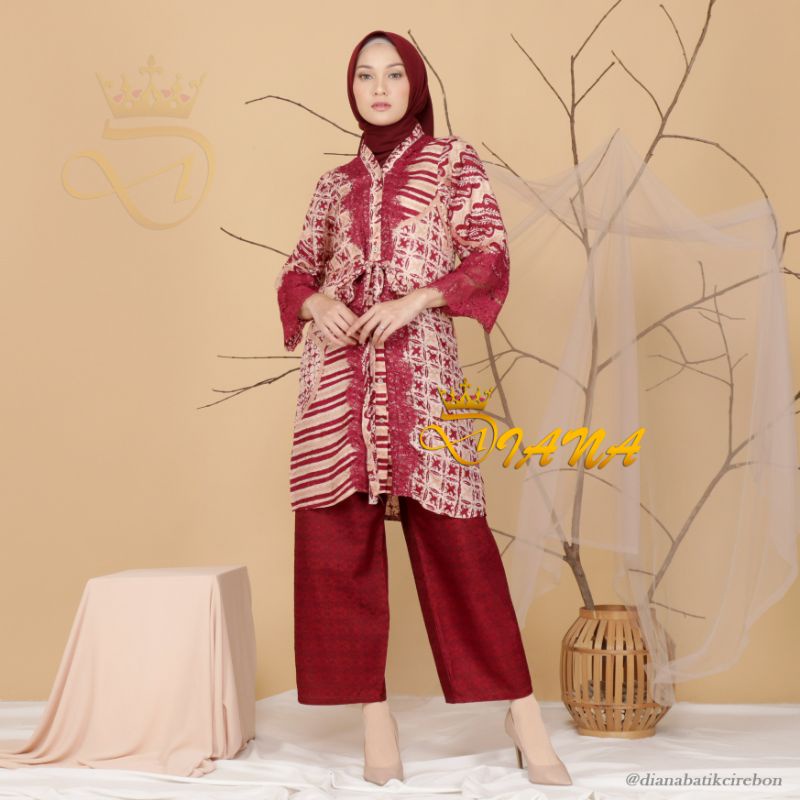 SET TUNIK SANGHAI LACE by Diana Batik