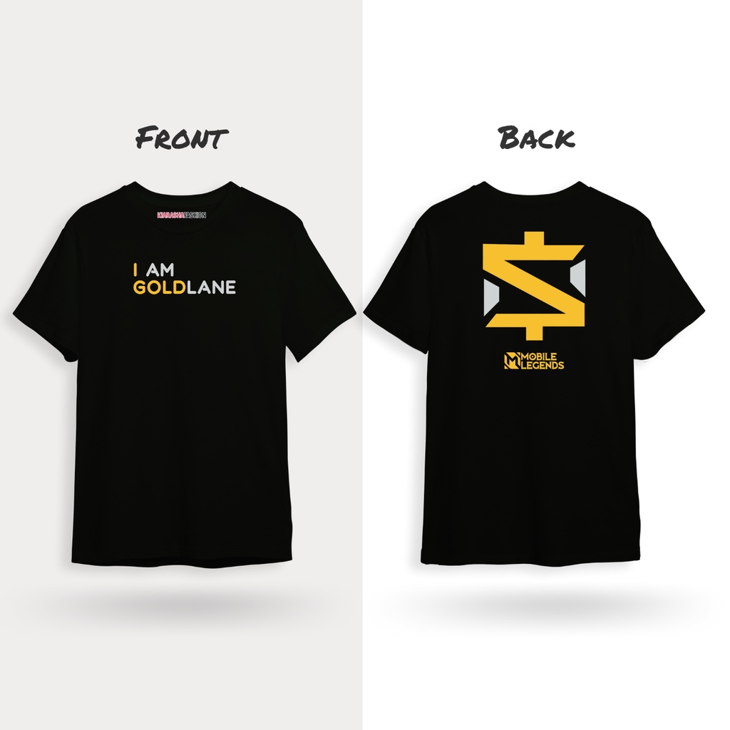 Kaos Combed 30s I AM GOLD LANE