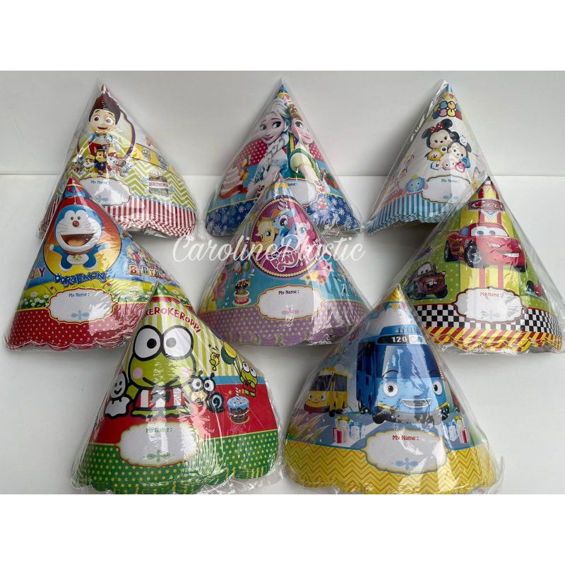 Topi Ulang Tahun Koboy Karakter