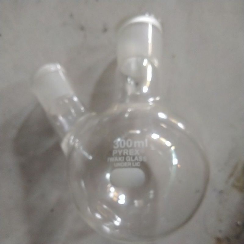 Boiling 2 NECK / Labu didih 2 leher 300 ml