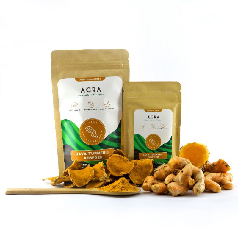 

java turmeric powder / temulawak bubuk agradaya 50 gr