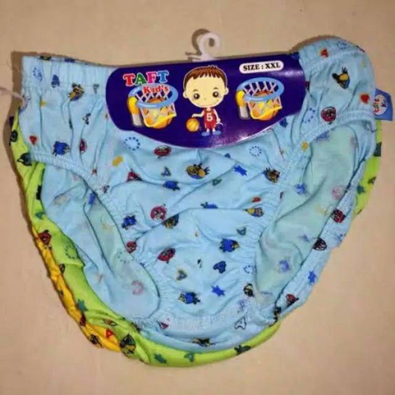 Celana Dalam Anak Cowok | agree kids AK 023 | 3 Pcs*