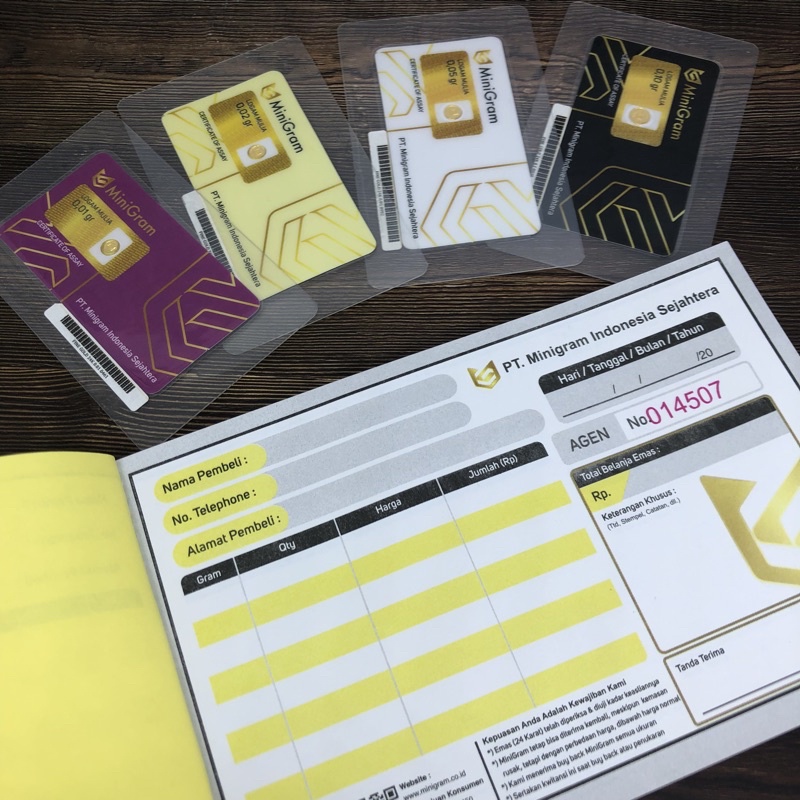 NOTA KOSONG MINIGRAM