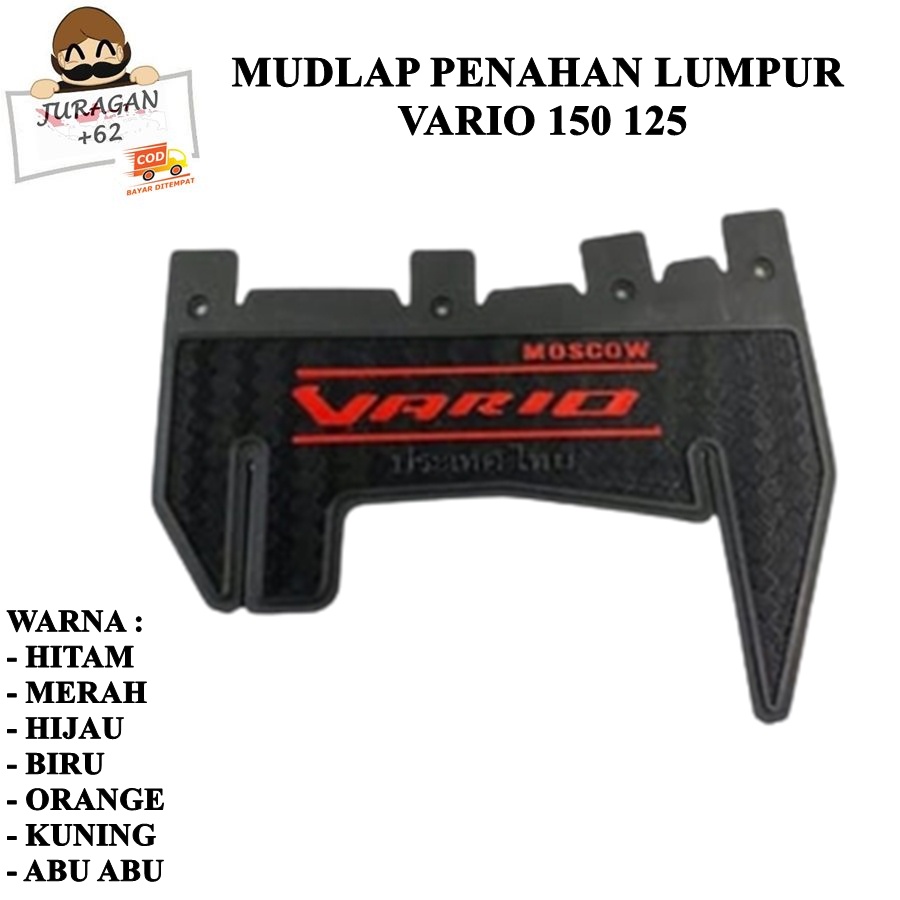 MUDFLAP VARIO 125 150 MUDFLAD KARET PELINDUNG DINAMO