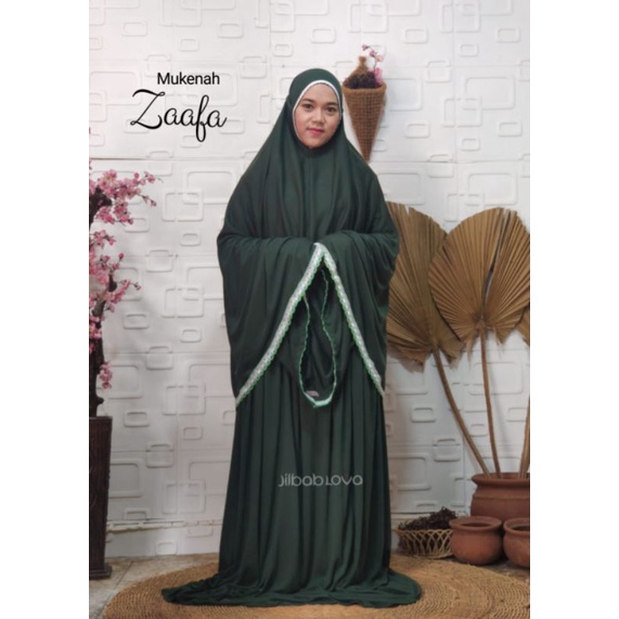 PROMO Mukenah Zaafa Mukenah Kaos Mukena Atas Bawah jokam gading354