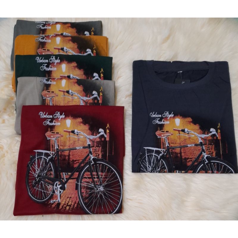 Kaos Distro JAKARTA ( Sepeda Onthel )