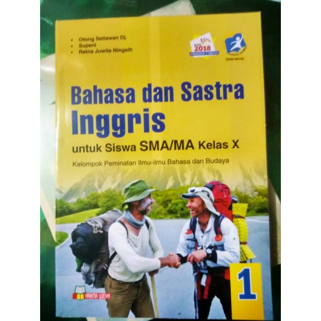 

Bahasa dan sastra inggris X