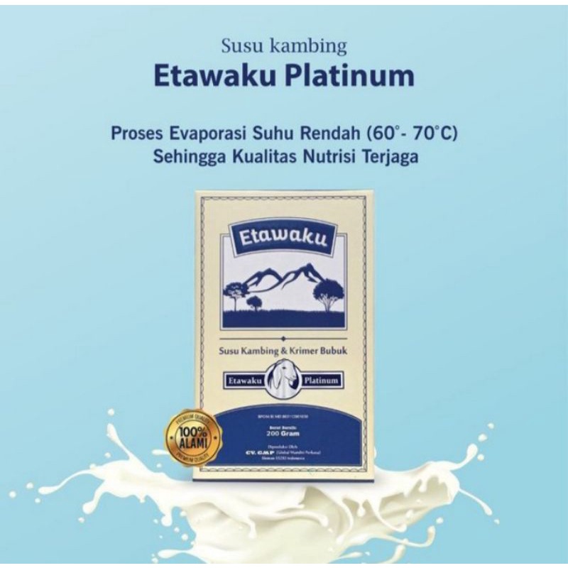 

Etawaku Platinum Susu Kambing Untuk Sendi & Tulang Original