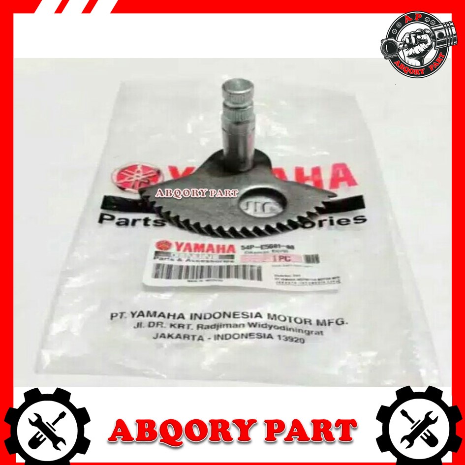 AbqoryPart___Gear As Slah Selah Gir Kick Shaft Engkol Stater Assy  Mio J Fino FI F1 X-Ride 54P